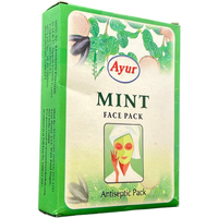 Ayur Herbals Mint Face Pack - 100 Gm (3.5 Oz) [50% Off]