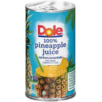 Dole Pineapple Juice - 6 Fl Oz (177 Ml) [50% Off]