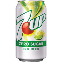 7Up Zero Sugar Lemon Lime Soda - 12 Fl Oz (355 Ml) [FS]