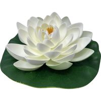Plastic Lotus Flower Large - 8 In
