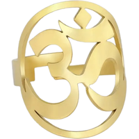 Om Metal Ring