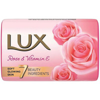 Lux Soft Glow Rose & Vitamin E Bath Soap - 150 Gm (5.2 Oz)
