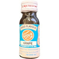 Viola Food Flavor Essence Grape - 20 Ml (0.67 Fl Oz)