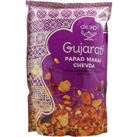 Deep Gujarati Papad Makai Chevda - 340 Gm (12 Oz)