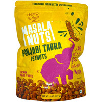 Deep Masala Punjabi Tadka Peanuts - 227 Gm (8 Oz)