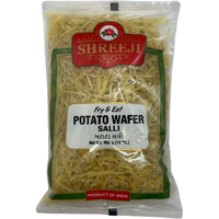 Shreeji Fry & Eat Potato Wafer Salli - 400 Gm (14 Oz) [50% Off]