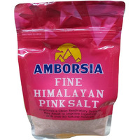 Amborsia Fine Himalayan Pink Salt - 1 Kg (31.5 Oz)