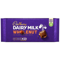 Cadbury Dairy Milk Whole Nut - 180 Gm