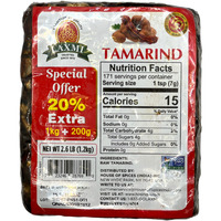 Laxmi Tamarind Seedless Slab - 1.2 Kg (2.6 Lb)