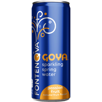 Goya Sparkling Spring Water Passion Fruit Flavor - 12 Fl Oz (355 Ml)