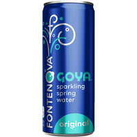 Goya Sparkling Spring Water Original - 12 Fl Oz (355 Ml)