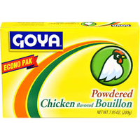 Goya Powdered Vegetable Flavored Bouillon - 2.82 Oz (80 gm)