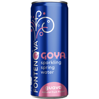 Goya Sparkling Spring Water Guava Flavor - 12 Fl Oz (355 Ml)