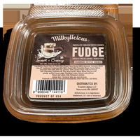 Old Fashioned Handmade Kettle Cooked Smooth Creamy Fudge - English Milk Chocolate Toffee Crunch (1/4 Pound)