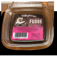 Old Fashioned Handmade Kettle Cooked Smooth Creamy Fudge - Raspberry Chocolate Truffle (1/4 Pound)