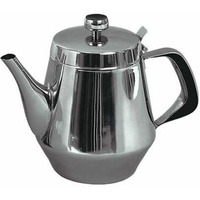 Stainless Steel Gooseneck Tea Pot w/Vented Hinged Lid, 20 Fluid Ounces (2-3 Cups) by Pride Of India 20 oz