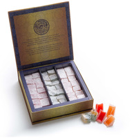 Hac?? Bekir Turkish Delight with Rose, Orange, Mint and Lemon, 500 g