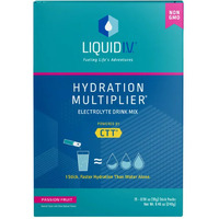 Liquid I.V. Hydration Multiplier Electrolyte Powder Packet Drink Mix;  Passion Fruit;  15 Ct