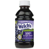 Welch's 100 Percent Grape Juice Grape Flavor, 10 fl oz, 24 Per Cartoon