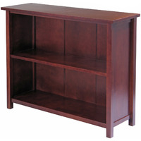 Milan Storage Shelf or Bookcase; 3-Tier; Long