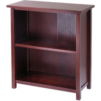 Milan Storage Shelf or Bookcase; 3-Tier; Medium