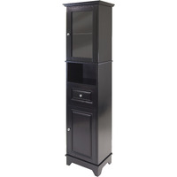 Alps Tall Cabinet with Glass Door and Drawer