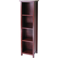 Milan Storage Shelf or Bookcase 5-Tier; Tall