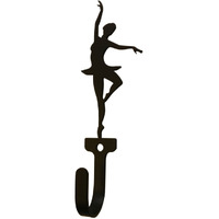 Ballerina Woman's Wall Hook Small