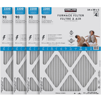 Kirkland Signature 2200 High Performance Furnace Filters, 4-pack