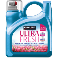 Kirkland Signature Ultra Fresh Premium Fabric Conditioner, 276 Loads, 187 fl oz