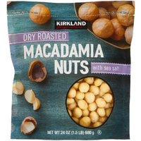 Kirkland Signature Dry Roasted Macadamia Nuts, 1.5 lbs