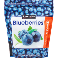 Kirkland Signature, Whole Dried Blueberries, 20 oz