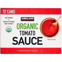 Kirkland Signature, Organic Tomato Sauce, 15 oz, 12-Count