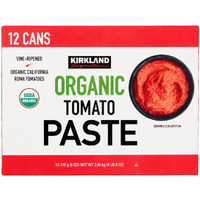 Kirkland Signature, Organic Tomato Paste, 6 oz, 12-Count