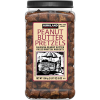 Kirkland Signature Peanut Butter Filled Pretzel Nuggets, 55 oz