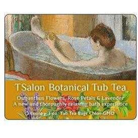 Tsalon Botanical Tub Tea With Osmanthus Floers, Rose Petals & Lavender - 1 Pack