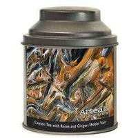 Ceylon Tea With Roses And Ginger - Bobbi Van - Artea 2022 Collection - Loose Leaf - Gift Tin - 4 Oz (113.4 Gm)