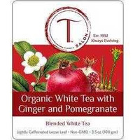 Organic White Tea With Ginger And Pomegranate - 1 Pack