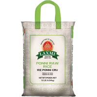 Laxmi Ponni Ra Rice - 10 Lb (4.5 Kg)