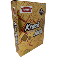 Parle Krack Jack Original Seet & Salty Crackers 8 Pack - 480 Gm (16.93 Oz)