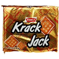 Parle Krack Jack Seet & Salty Crackers - 9.31 Oz (264.6 Gm)