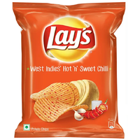 Lay's West Indies Hot 'n' Seet Chilli Potato Chips - 50 Gm (1.76 Oz)