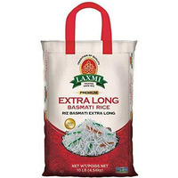 Laxmi Extra Long Grain Basmati Rice - 10 Lb (4.5 Kg)