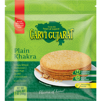 Garvi Gujarat Plain Khakra - 7 Oz (200 Gm)