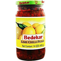 Bedekar Lime Chilli Pickle - 400 Gm (14 Oz)