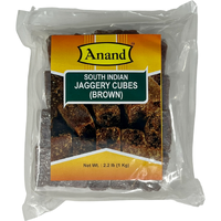 Anand South Indian Jaggery Cubes Bron - 1 Kg (2.2 Lb)