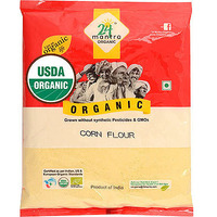 24 Mantra Organic Whole Corn Flour - 2 Lb (908 Gm)