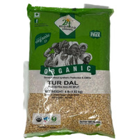 24 Mantra Organic Tur Dal Pigeon Pea - 4 Lb (1.82 Kg)