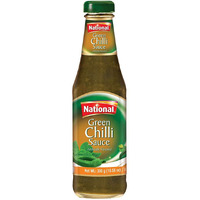 National Green Chilli Sauce - 300 Gm (10.58 Oz)