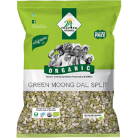 24 Mantra Organic Green Moong Dal Split - 2 Lb (907 Gm)